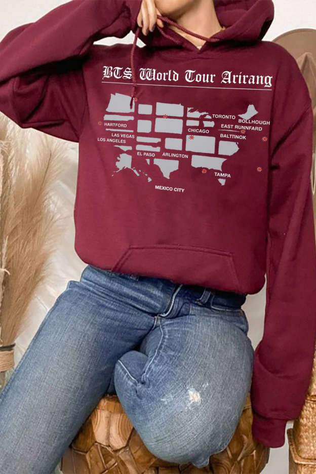 BTS Mexico City Tour Hoodie