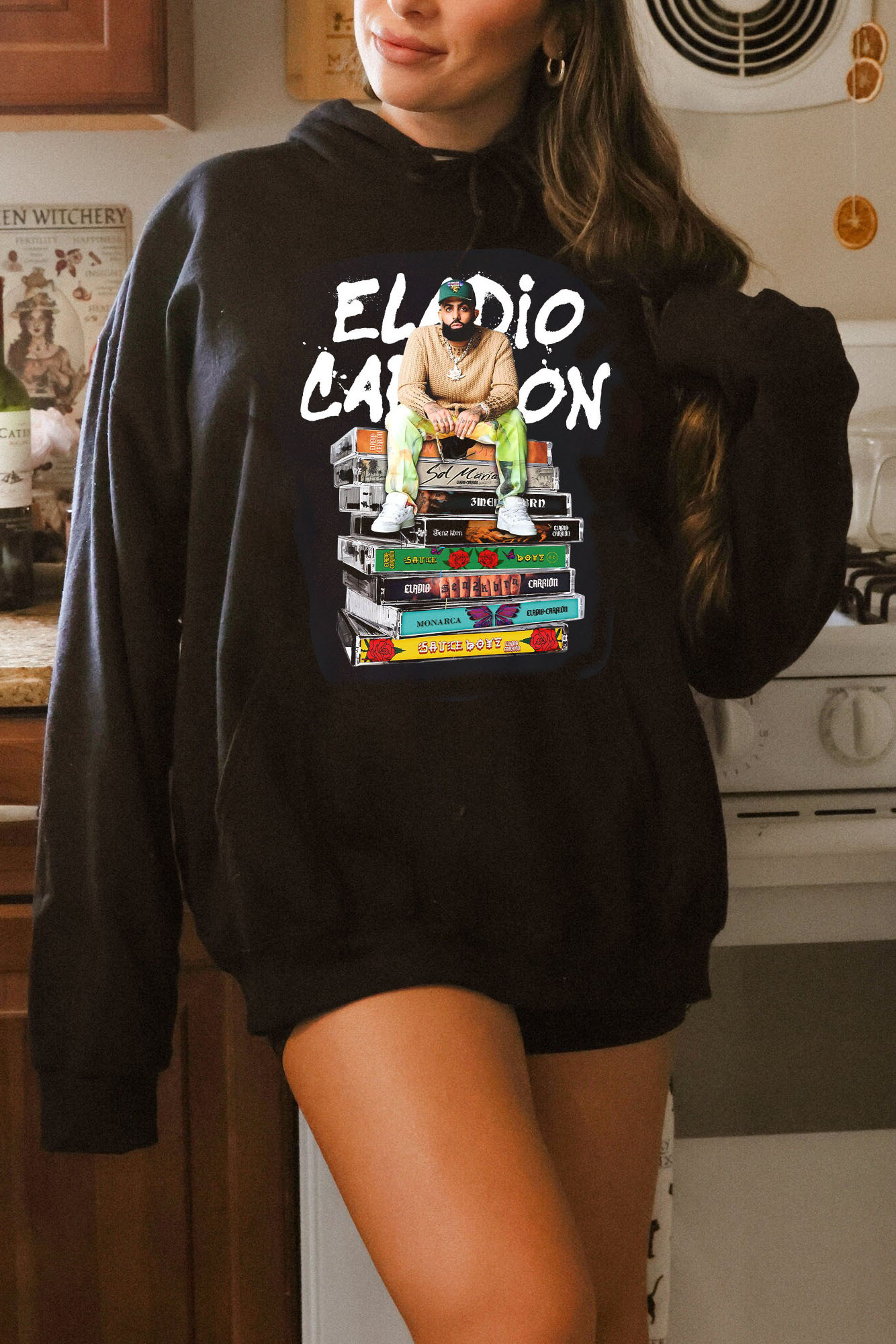Album Book Eladio Carrión Hoodie