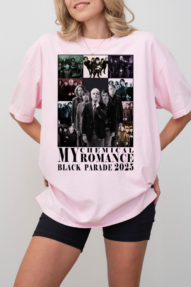 “LONG LIVE THE BLACK PARADE” 2025 tour  MCR shirt For Women