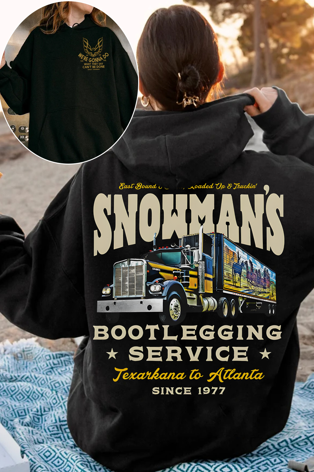 Smokey and the Bandit Movie Hoodie For Women