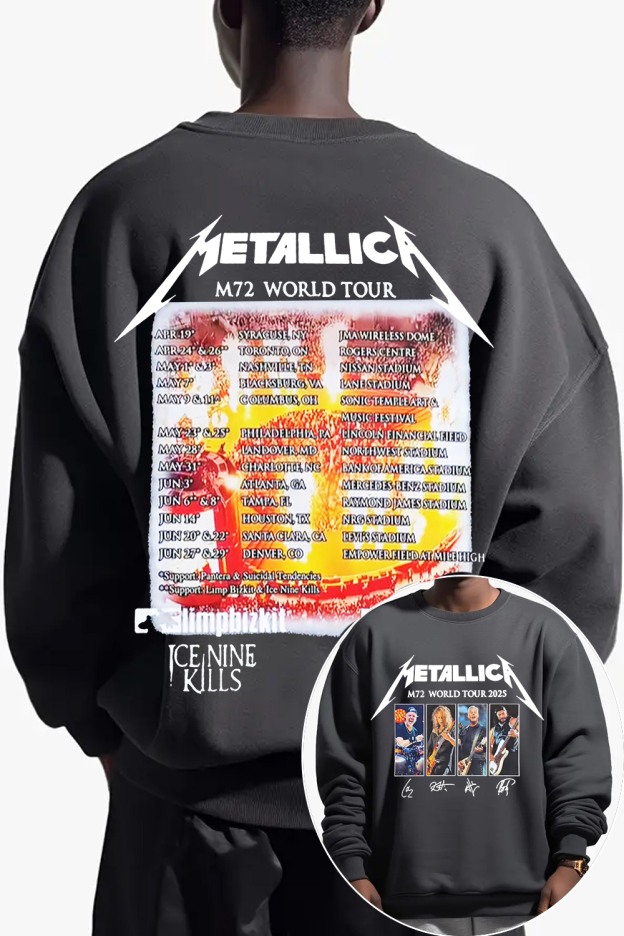 metallica rockband MEN SWEATSHIRT