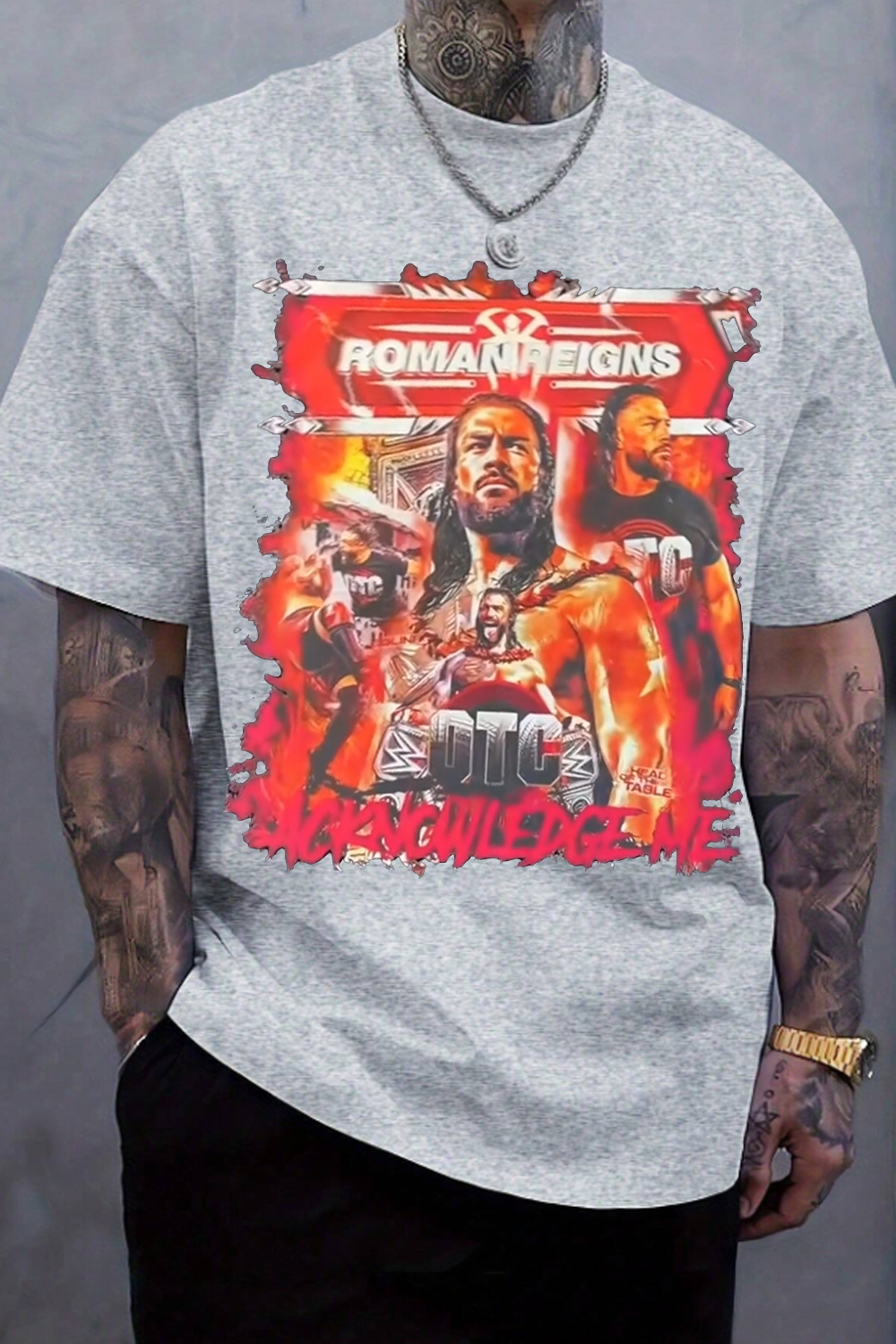 Roman Reigns Sport Graphic Tee For Men