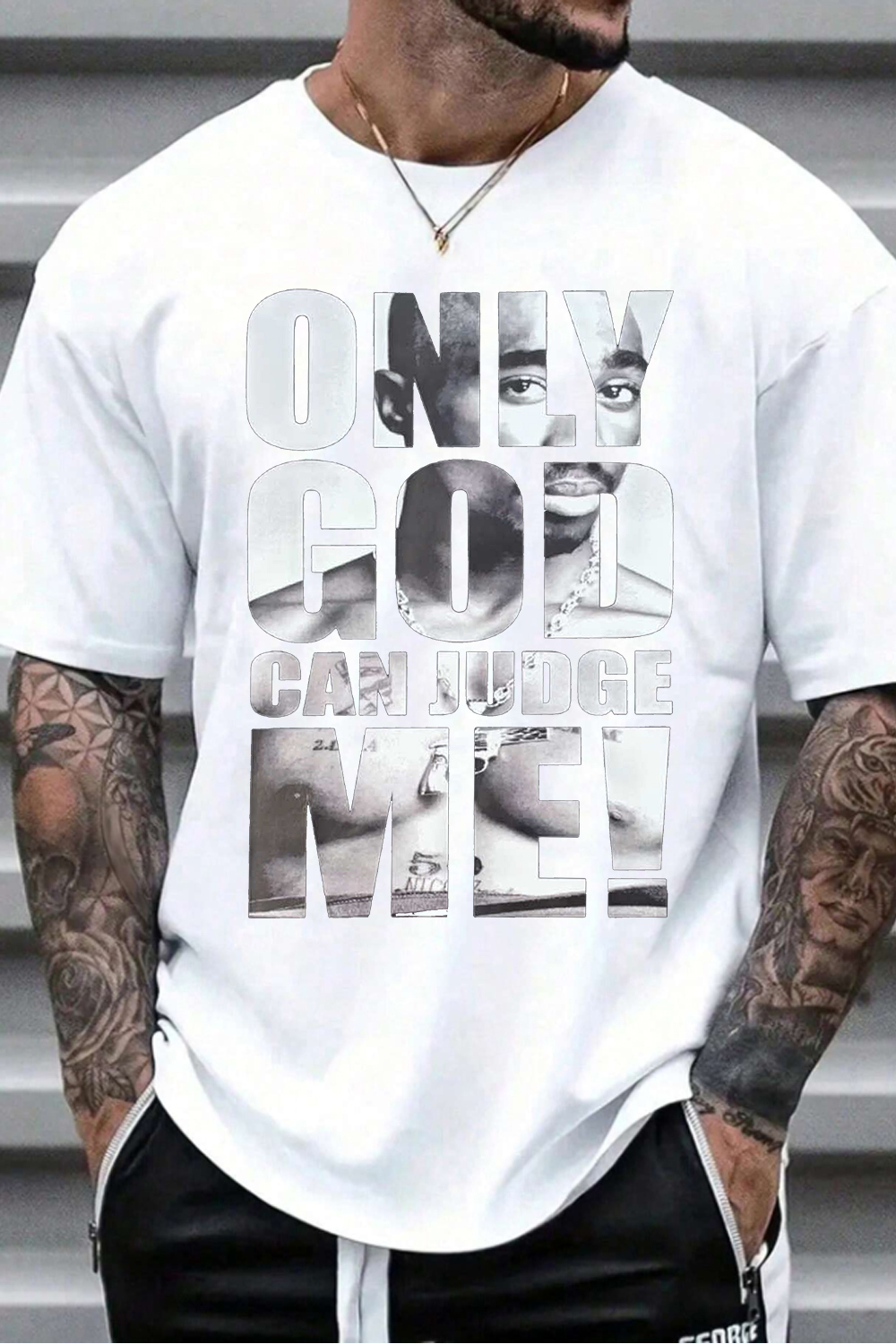 Only God Can Judge Me 2 PAC king T-shirt