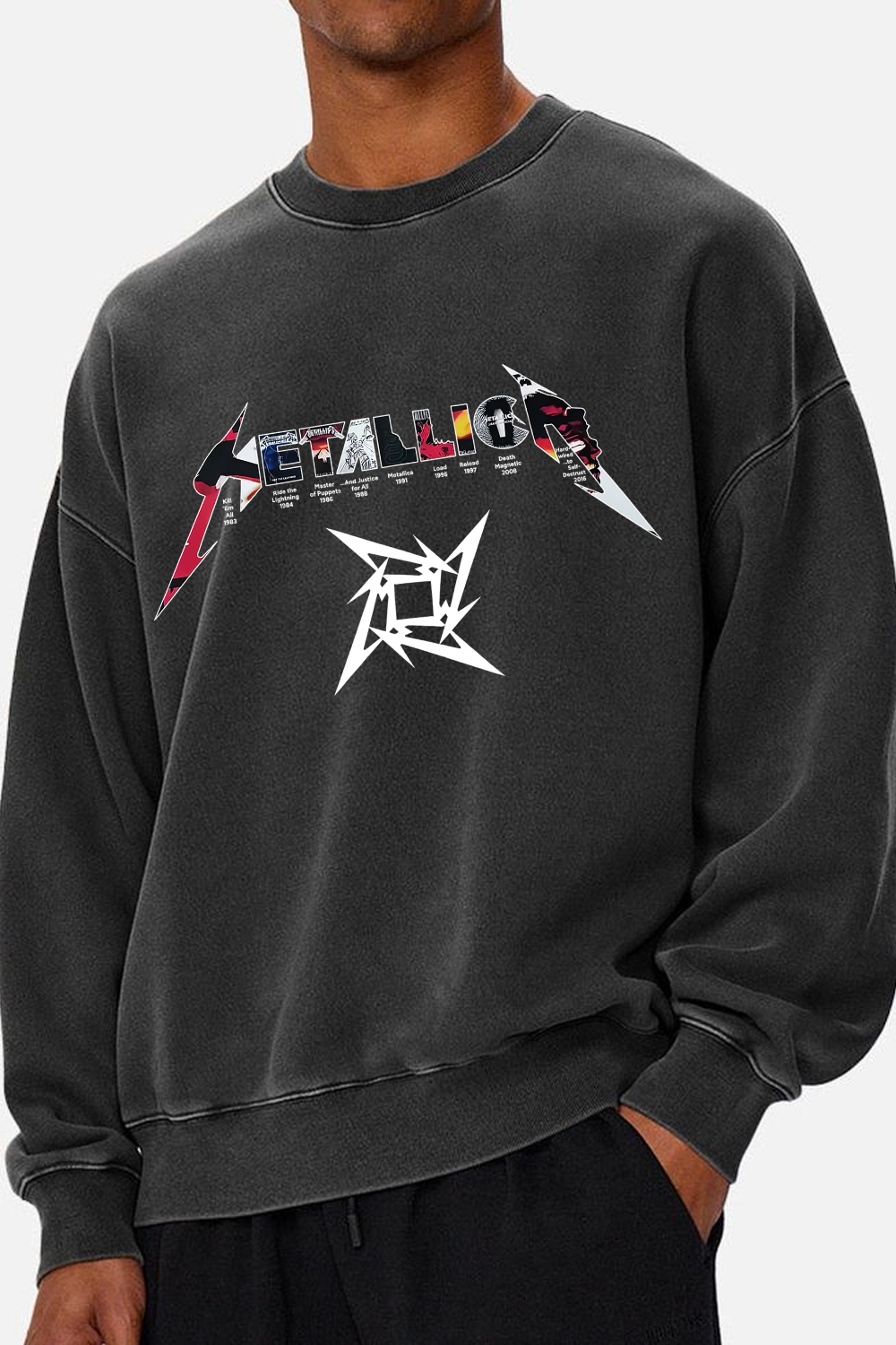 metallica Sweatshirt For Men