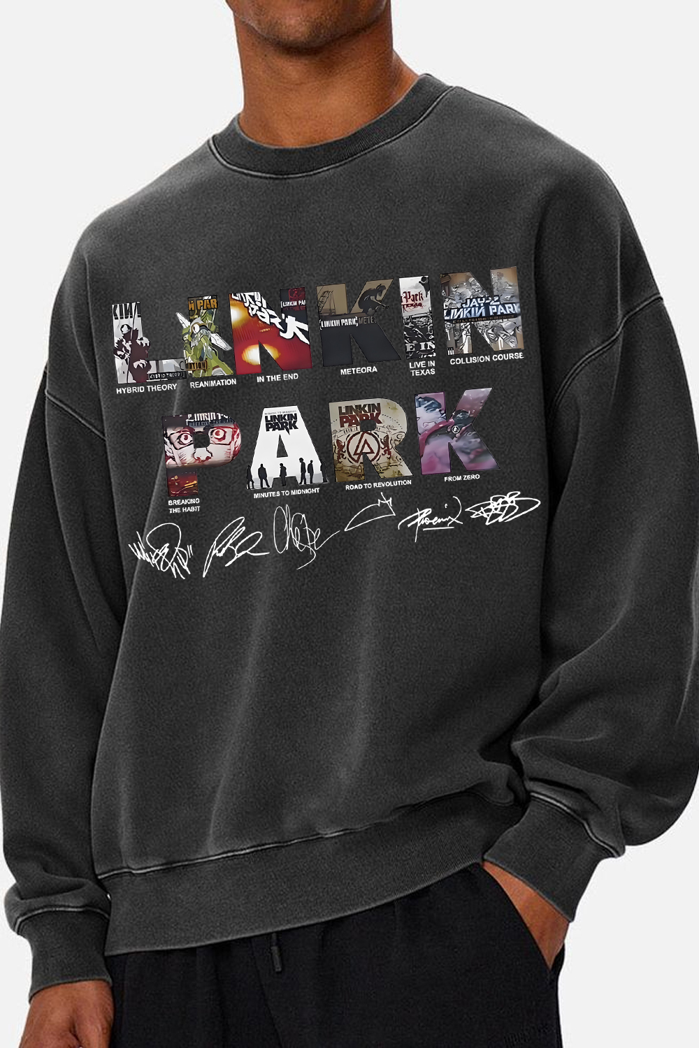 linkin Album Sweatshirt For Men