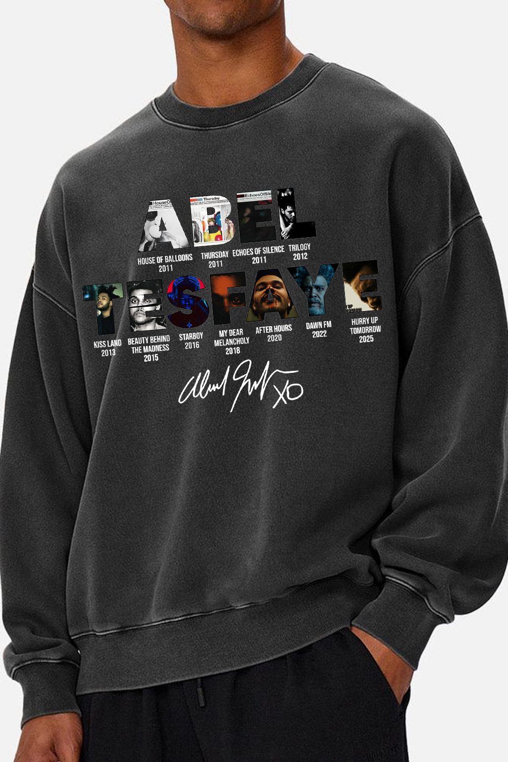 abeltesfaye Theweeknd Men Sweatshirt