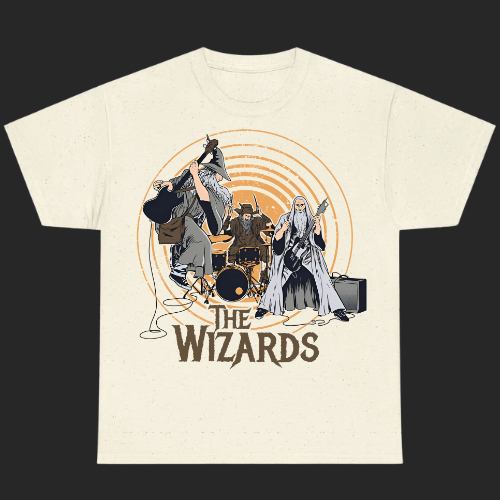 LOTR- The Wizards Band T-shirt