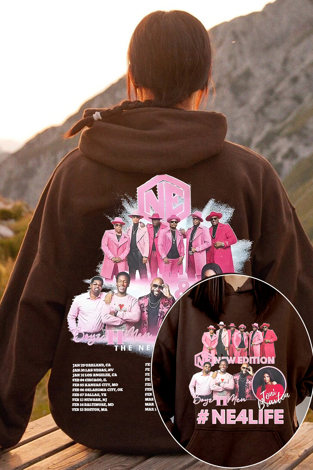 New Edition 2026 Tour Hoodie