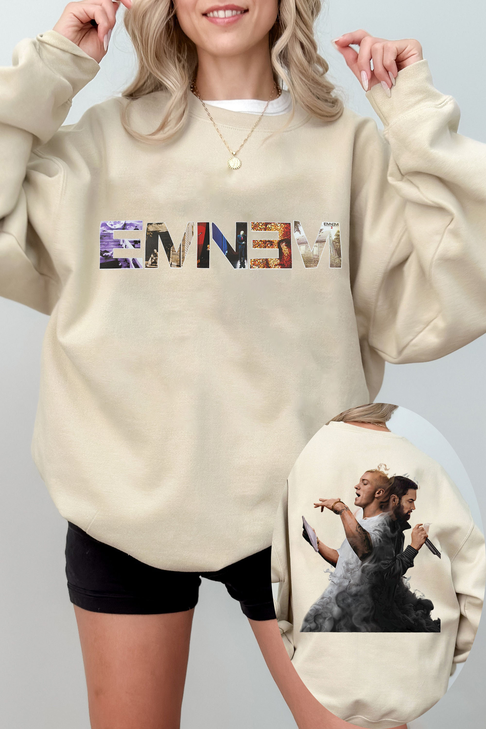 Eminem Rap God Sweatshirt- Women