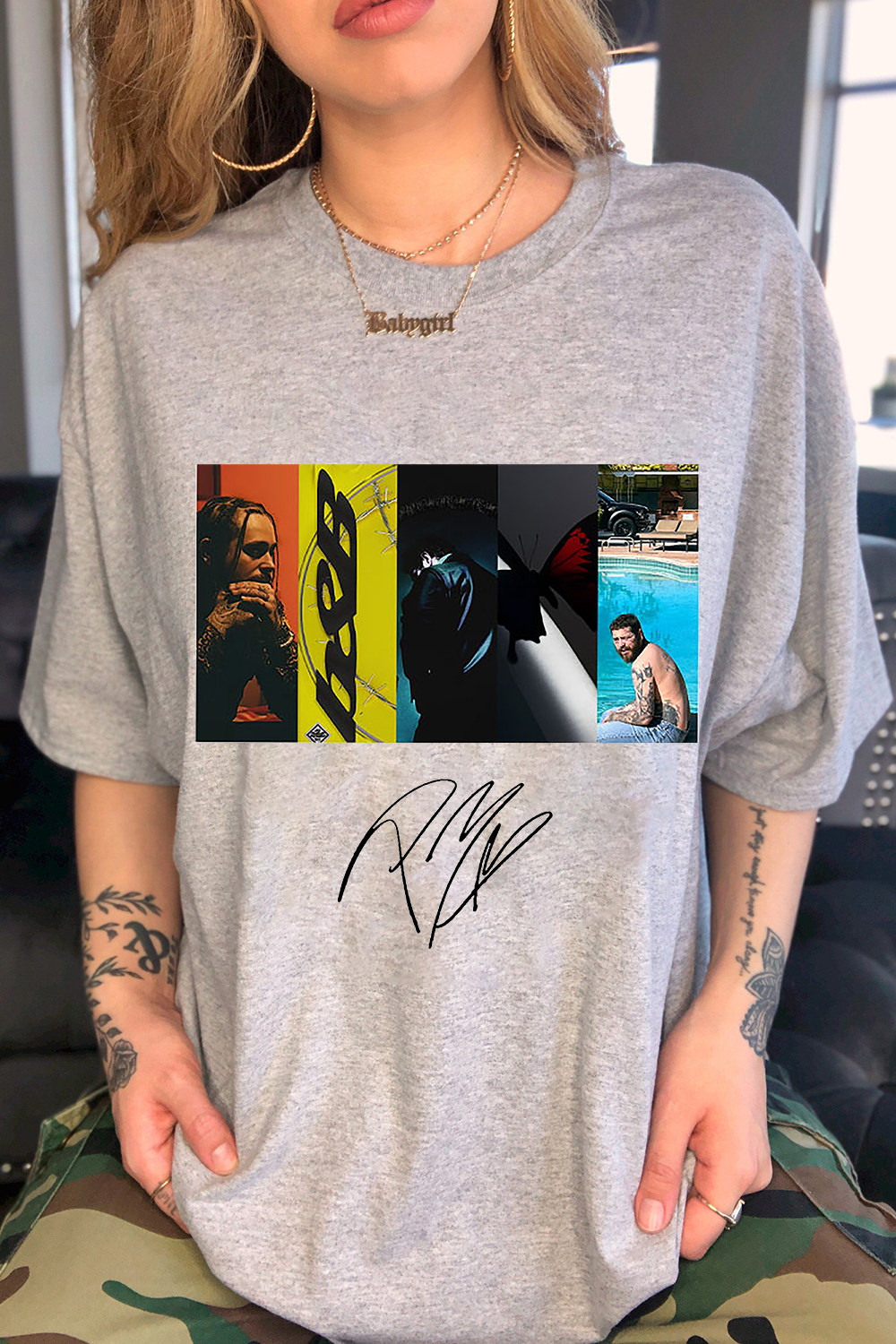 Post Malone Album Signature T-Shirt