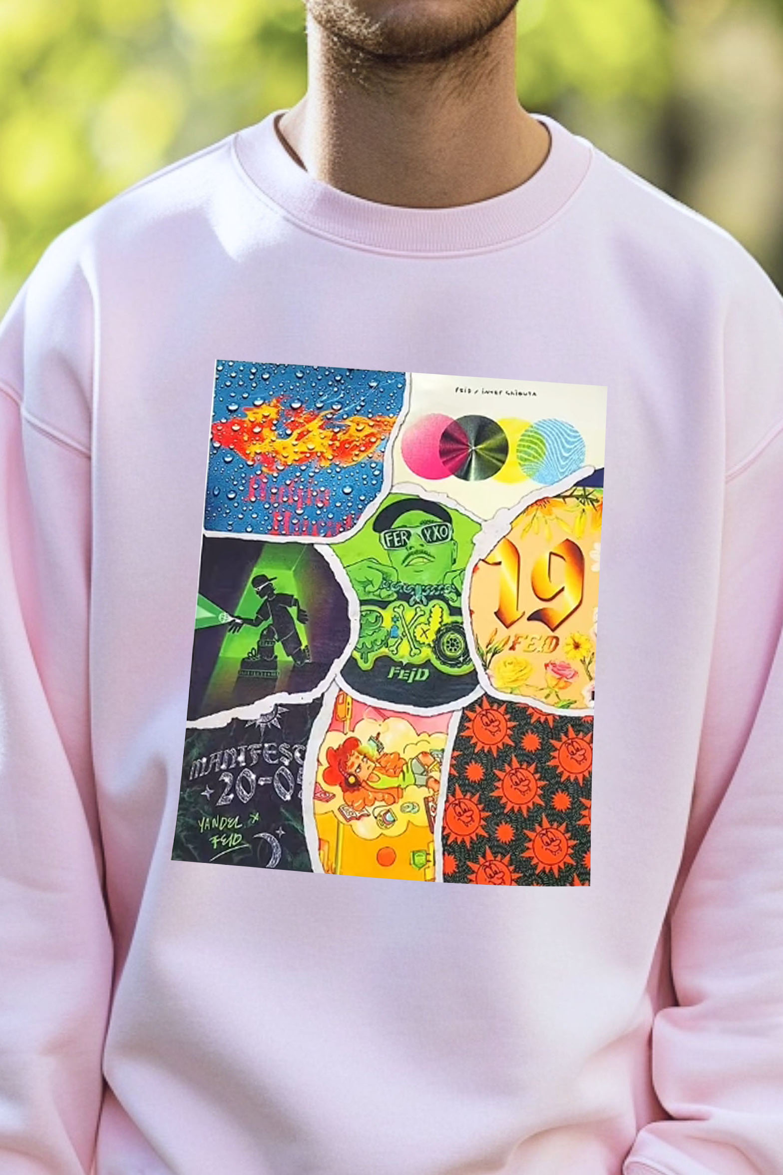 Ferxxo album print Design Men Sweatshirt