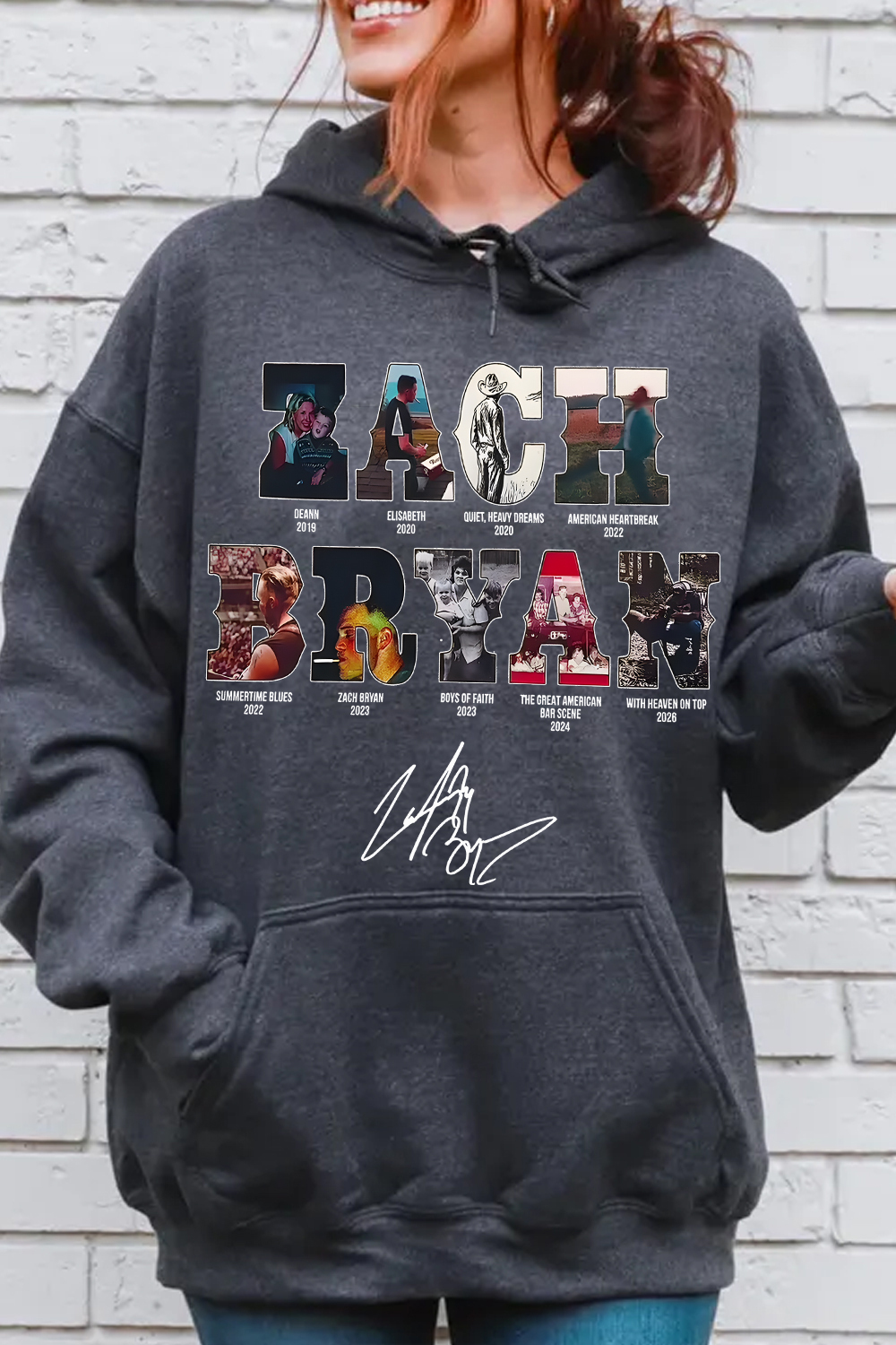 Zach Bryan Fans Women Hoodie