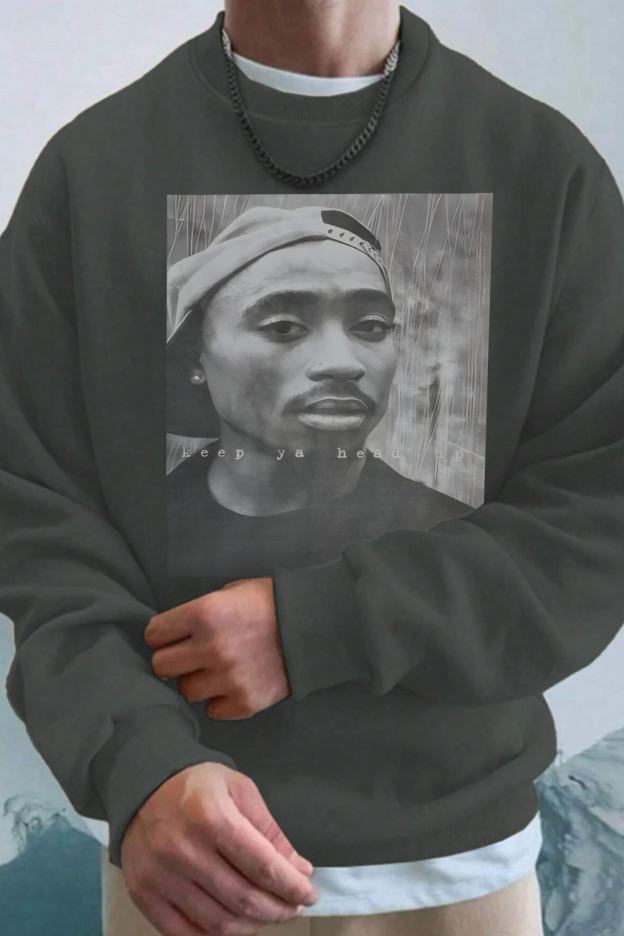 2Pac 90s Rappers Graphic Tee For Men