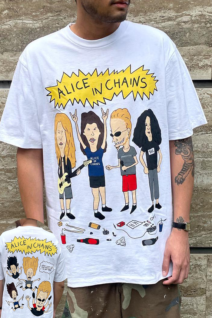 Alice In Chains Both Side Tee For Men