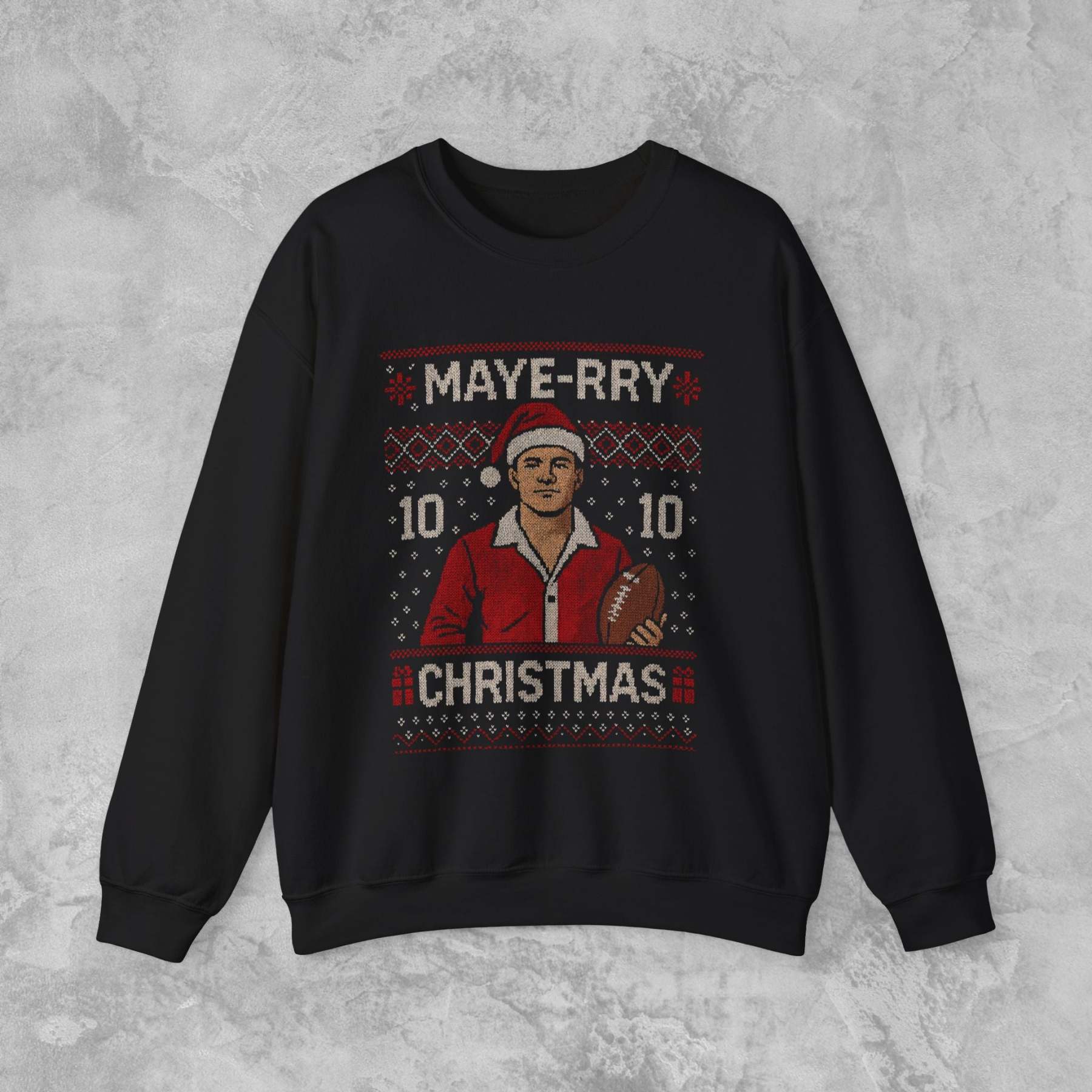 Drake Maye Christmas Sweater