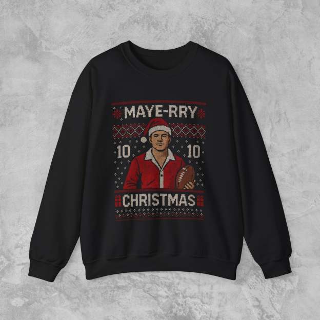 Drake Maye Christmas Sweater