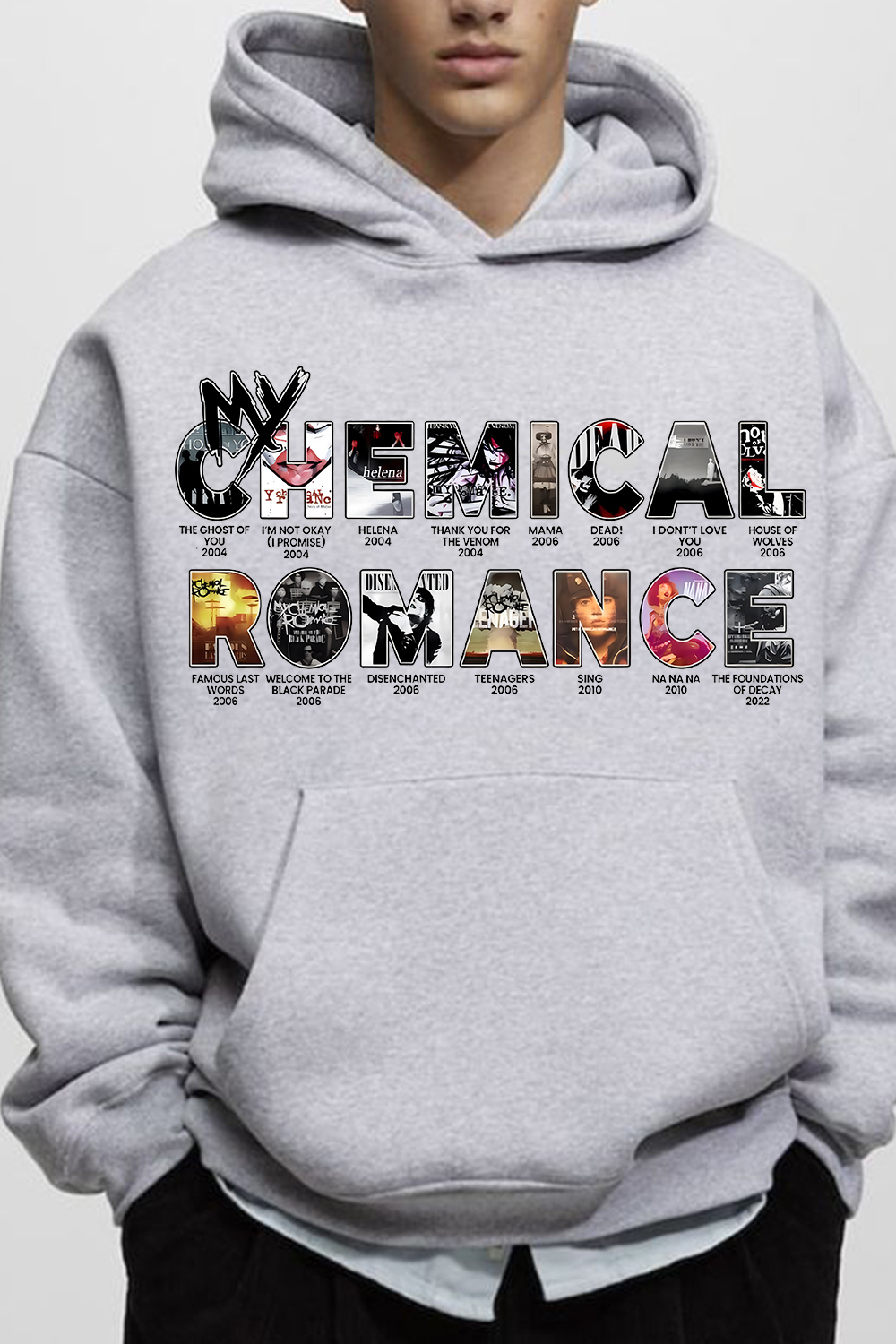 MCR concert 2025 hoodie For men