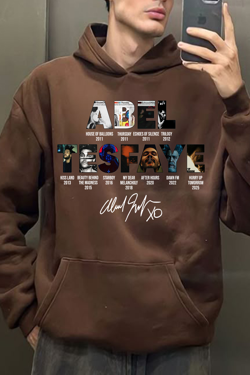abeltesfaye Theweeknd Men Hoodie