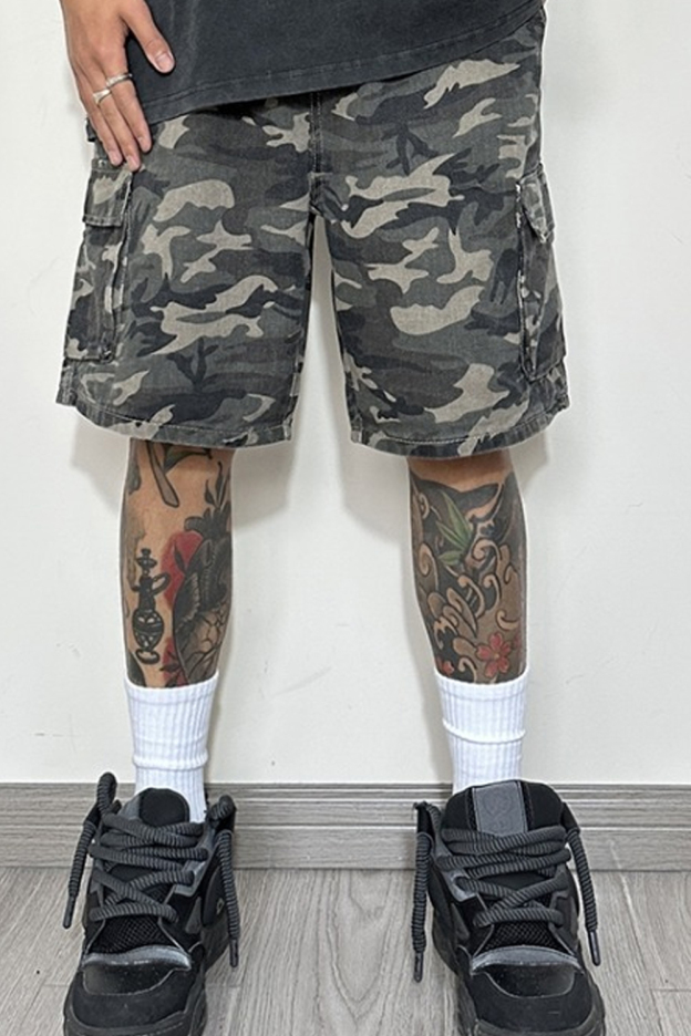 Camouflage shorts