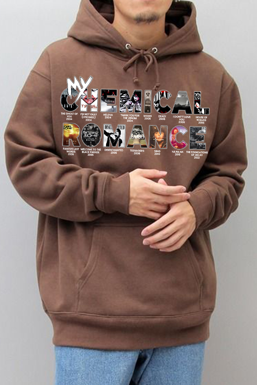 MCR concert 2025 hoodie For men