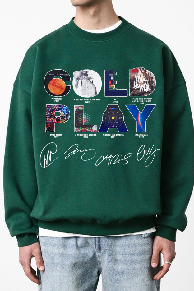 Coldplay sweatshirt For men