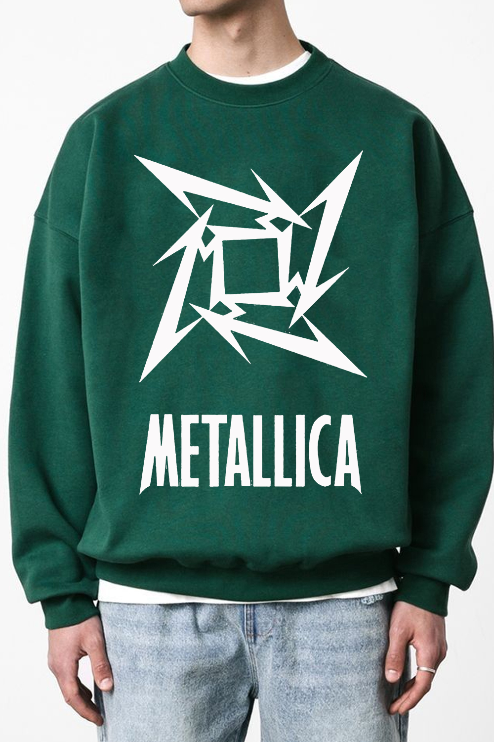 Metallica logo men sweatshirt