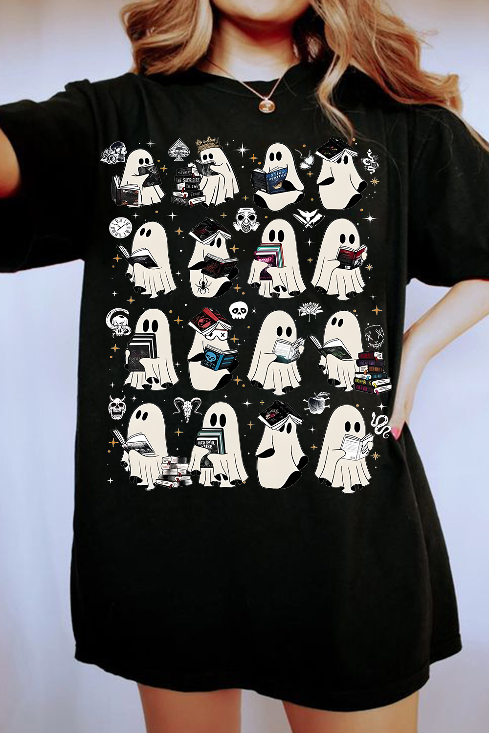 Ghost Reading Dark Romance Novels T-shirts, sweatshirts and hoodies