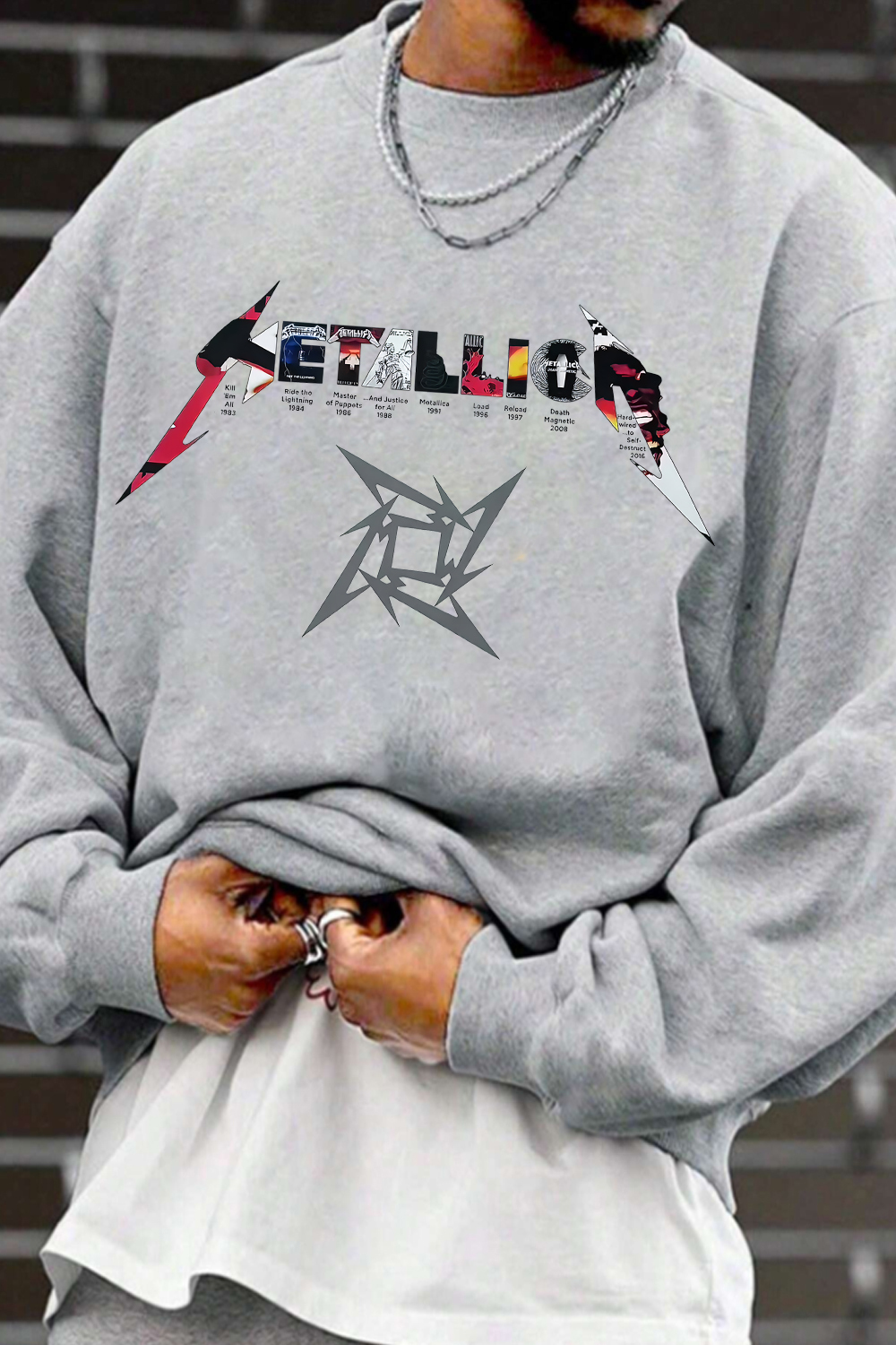 metallica Sweatshirt For Men