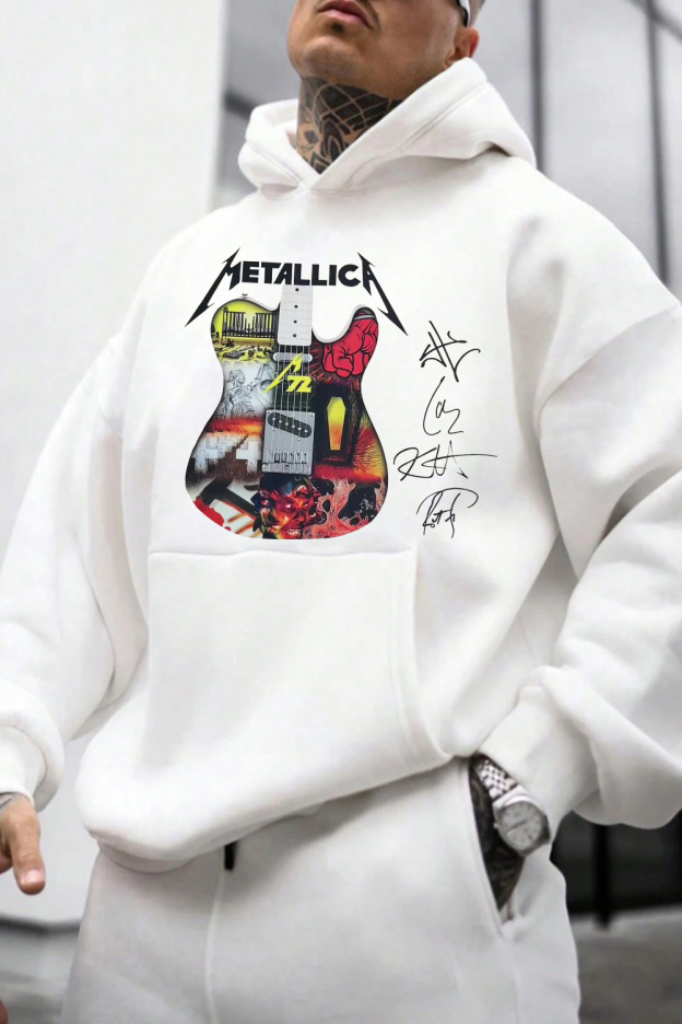 metallica 2025 men hoodie