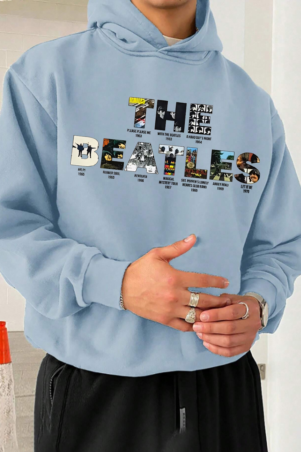 The Beatles Album men hoodie