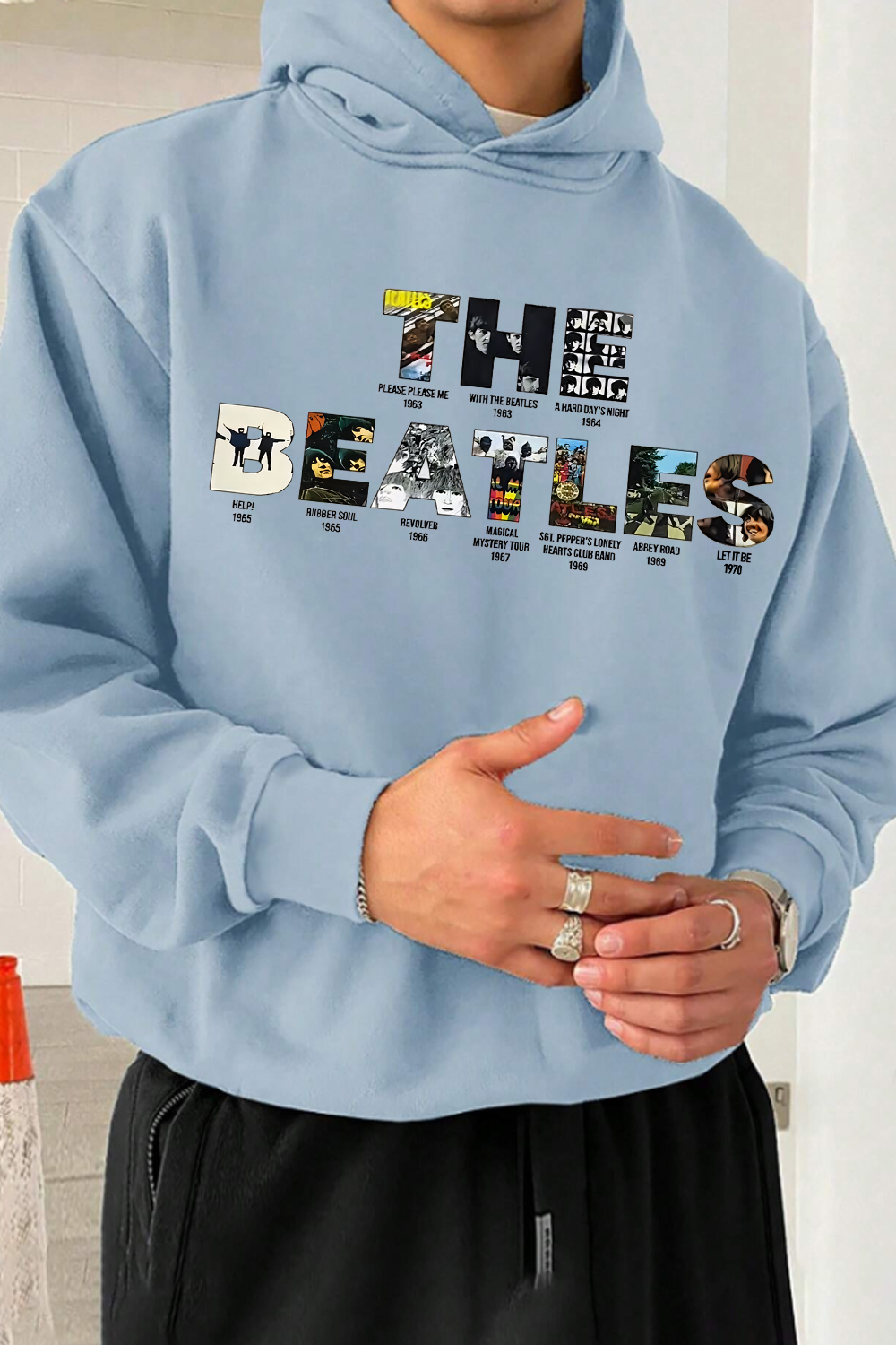 The Beatles Album men hoodie