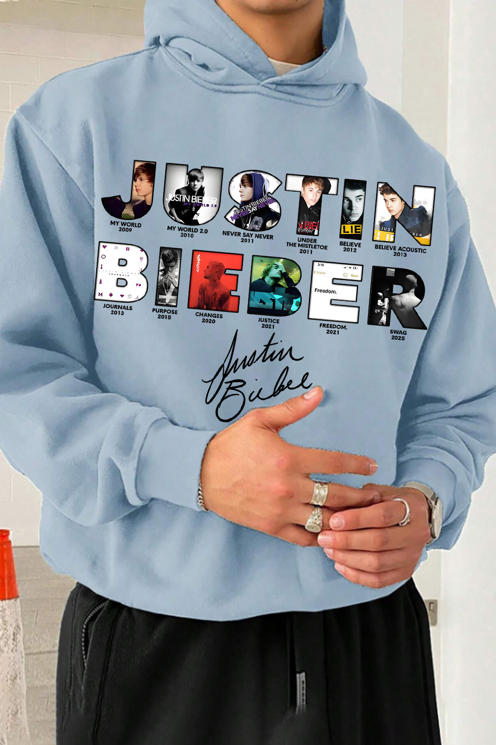 Justin Bieber fans hoodie