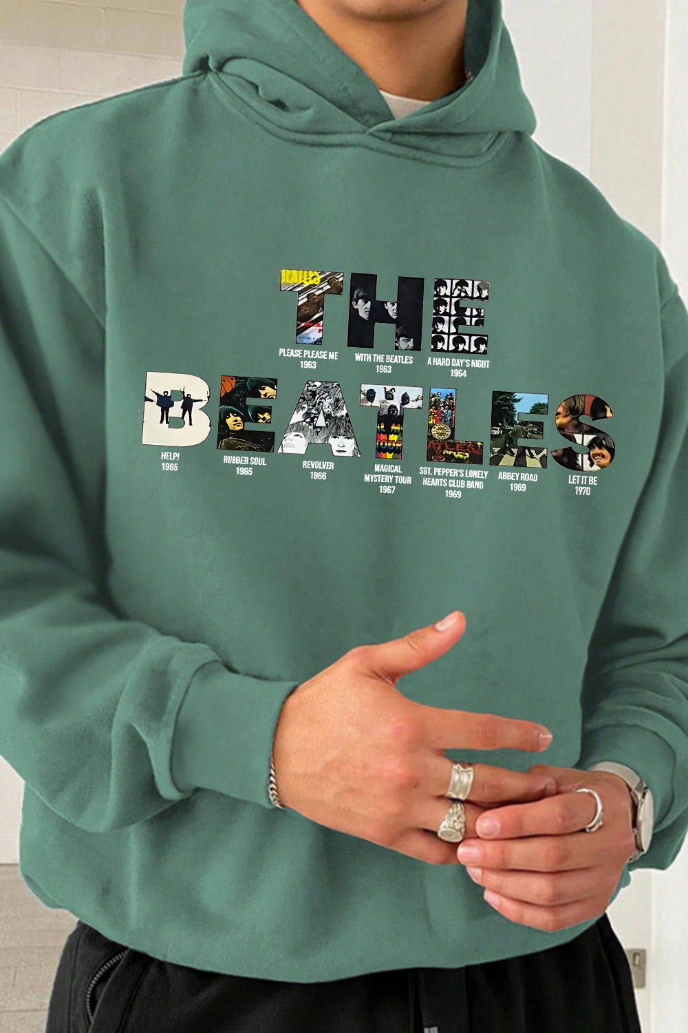 The Beatles Album men hoodie