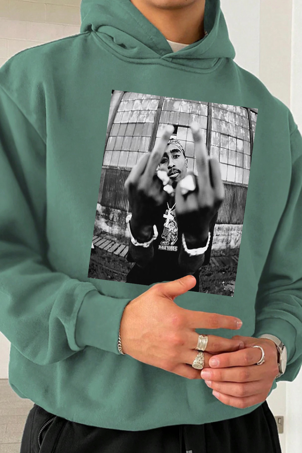 2Pac Shakur men hoodie