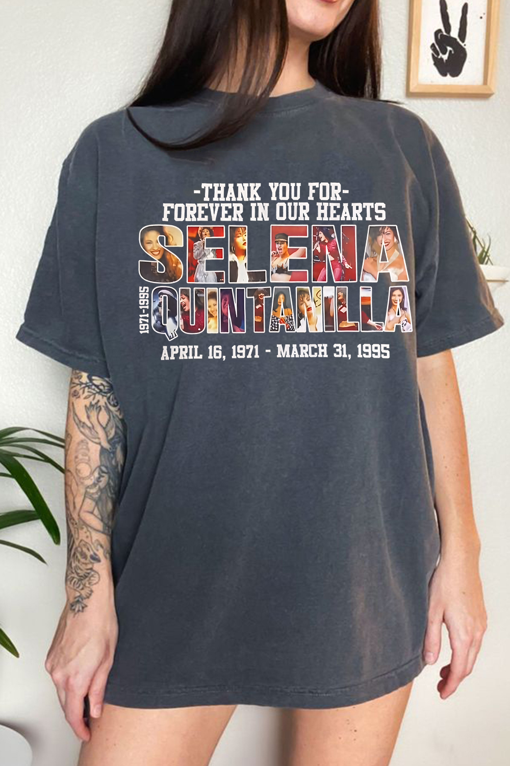 Selena fans Print Short Sleeve T-Shirt