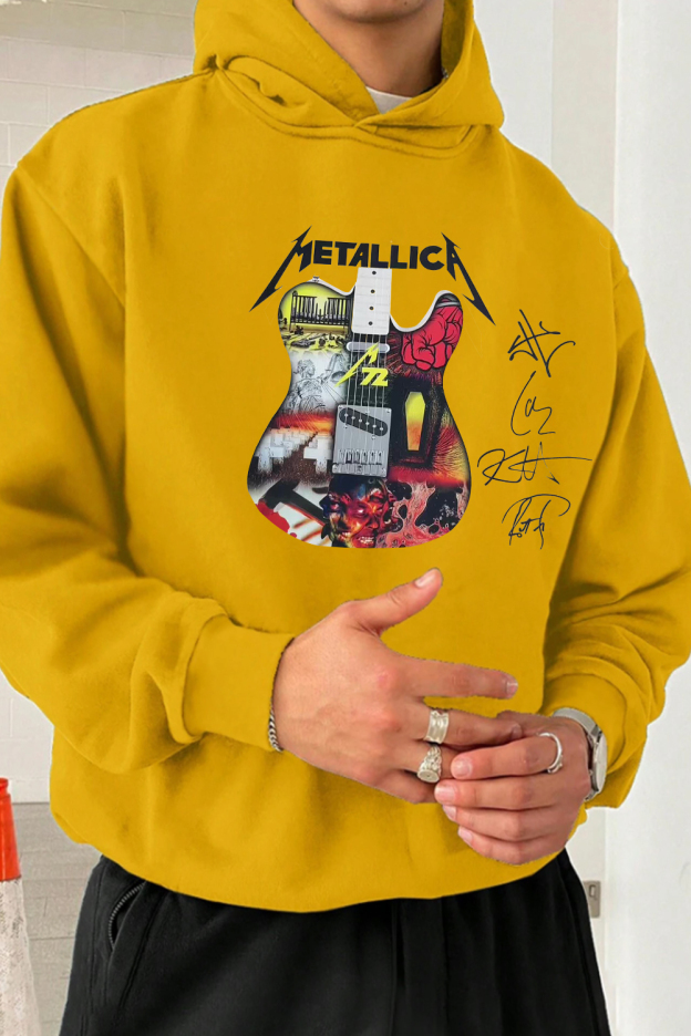 metallica 2025 men hoodie