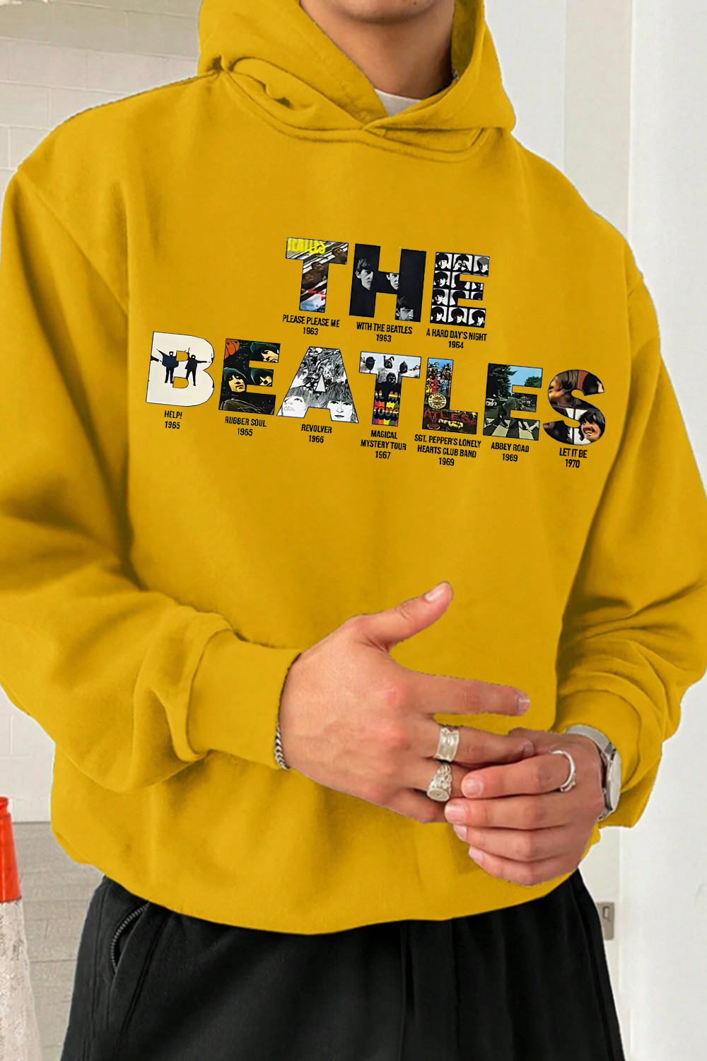 The Beatles Album men hoodie