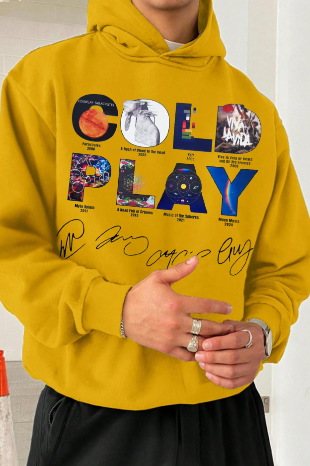 Coldplay HOODIE For men