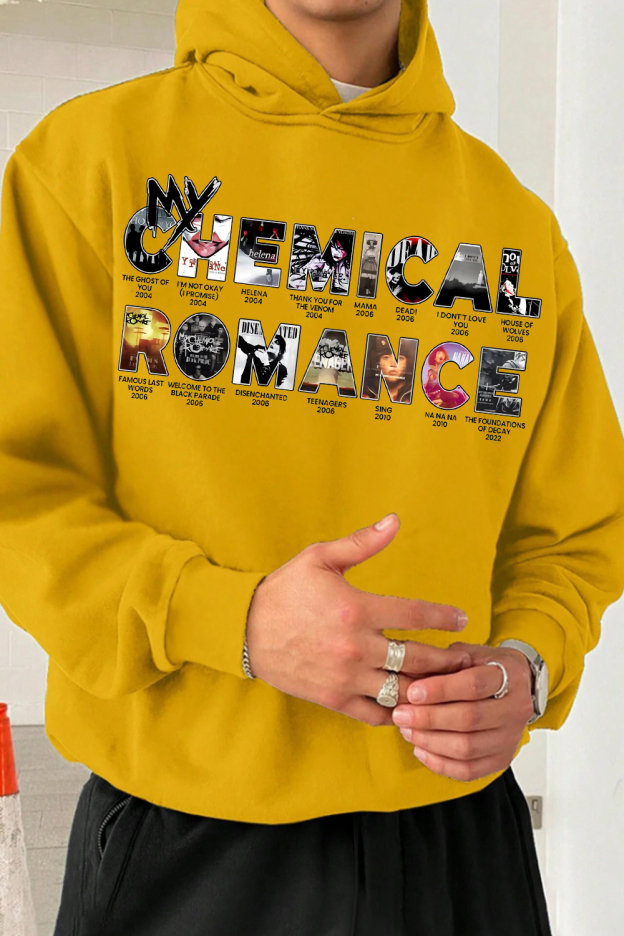 MCR concert 2025 hoodie For men