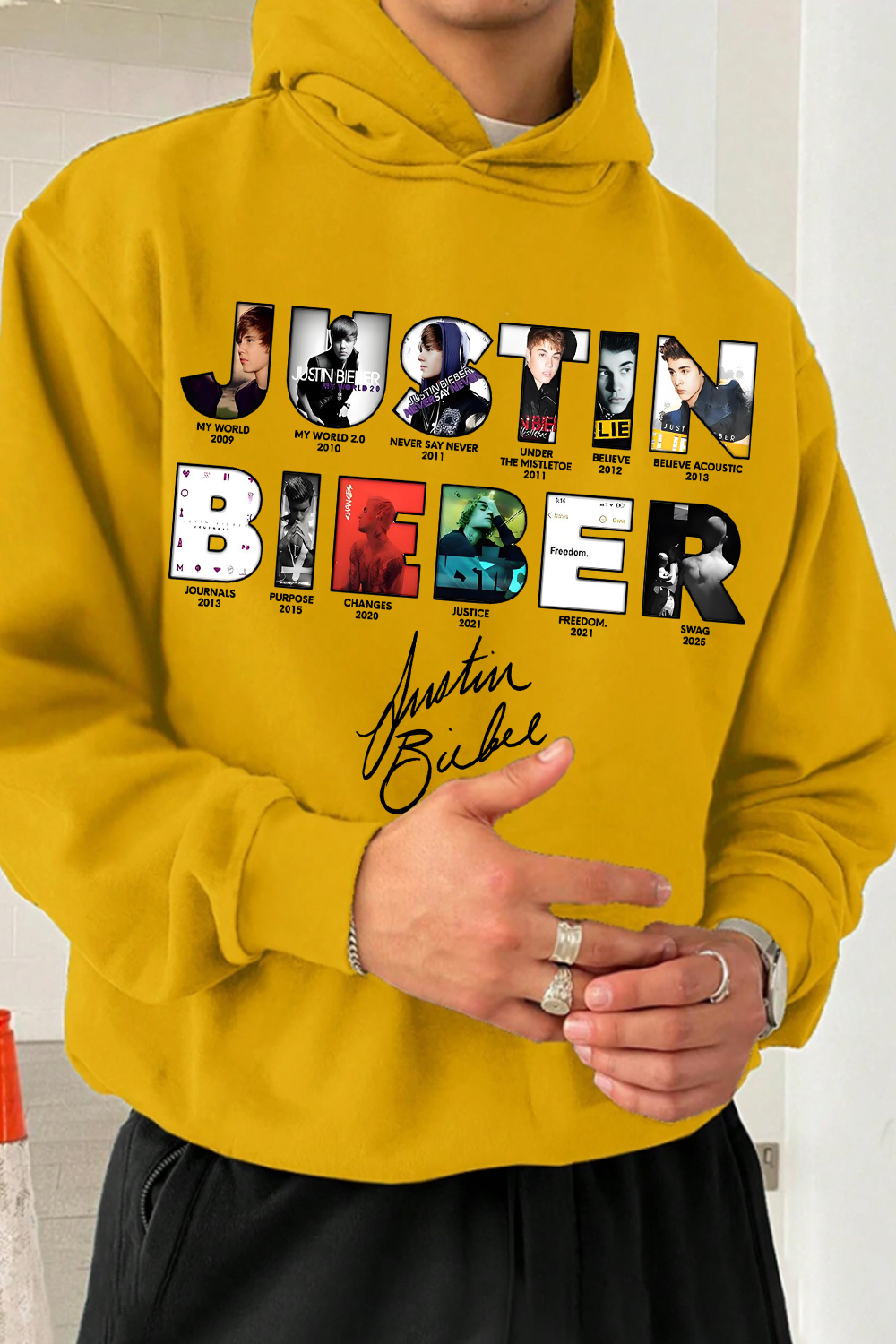 Justin Bieber fans hoodie
