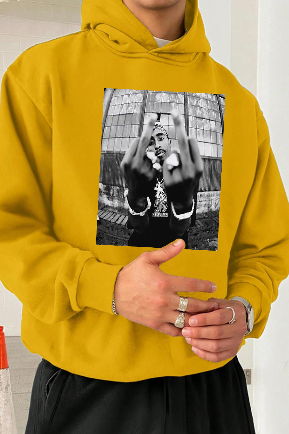 2Pac Shakur men hoodie