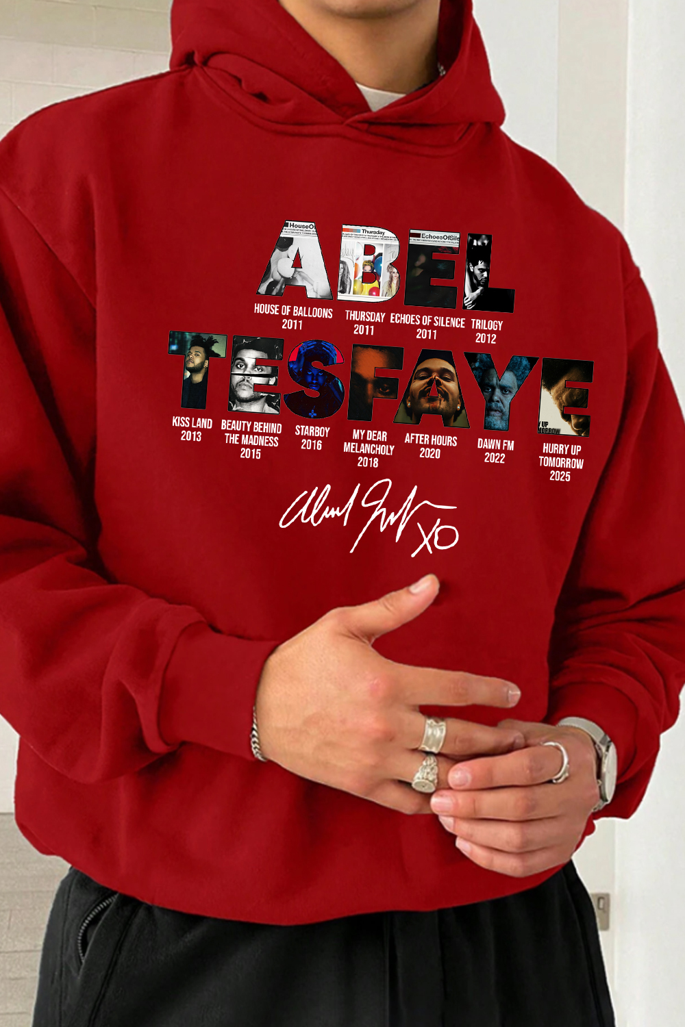 abeltesfaye Theweeknd Men Hoodie