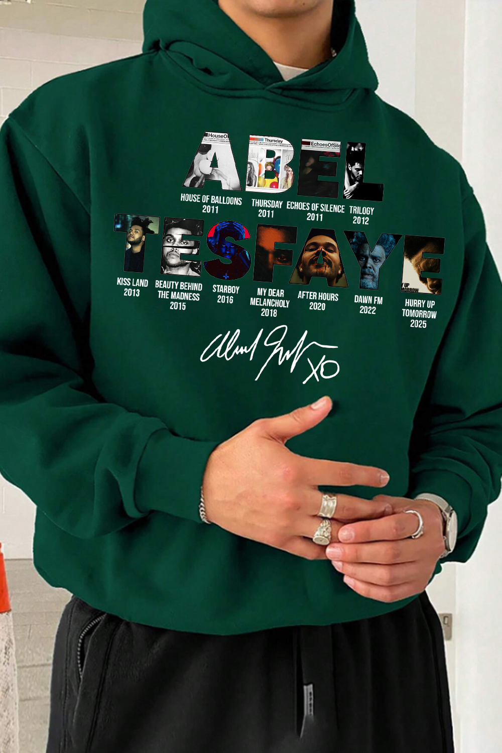 abeltesfaye Theweeknd Men Hoodie