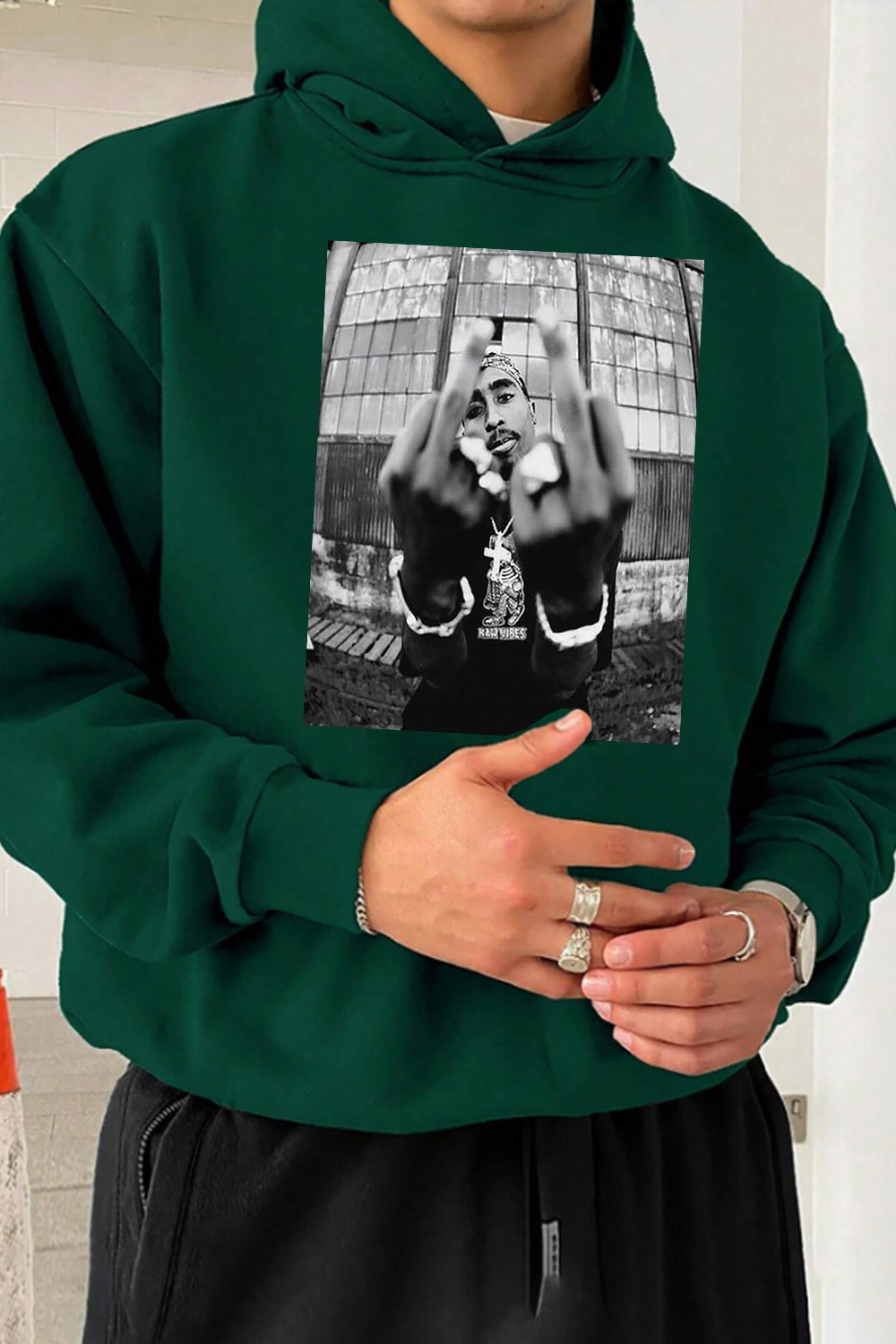 2Pac Shakur men hoodie