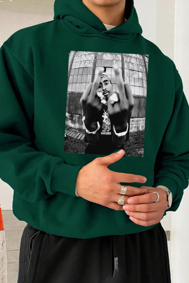 2Pac Shakur men hoodie
