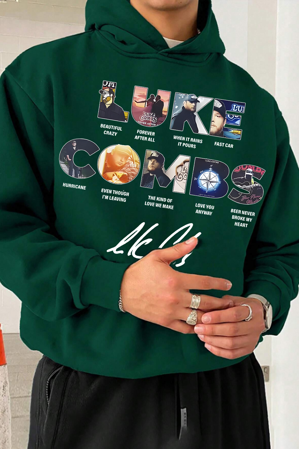 Luke Combs Tour 2025 Hoodie