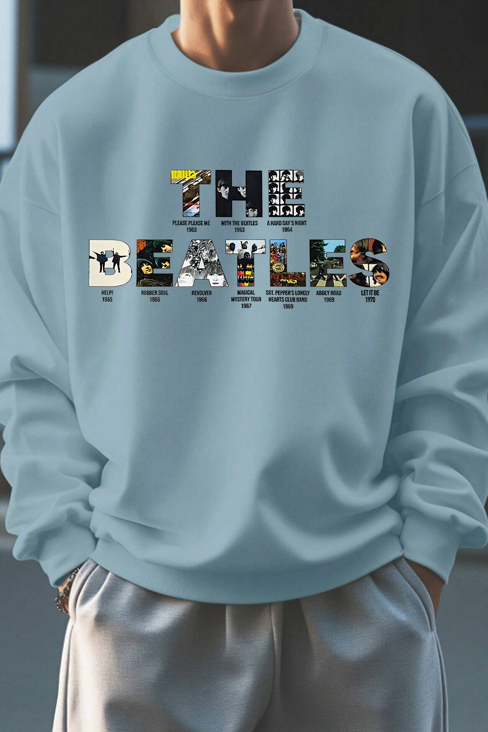 The Beatles Album men sweatshirt
