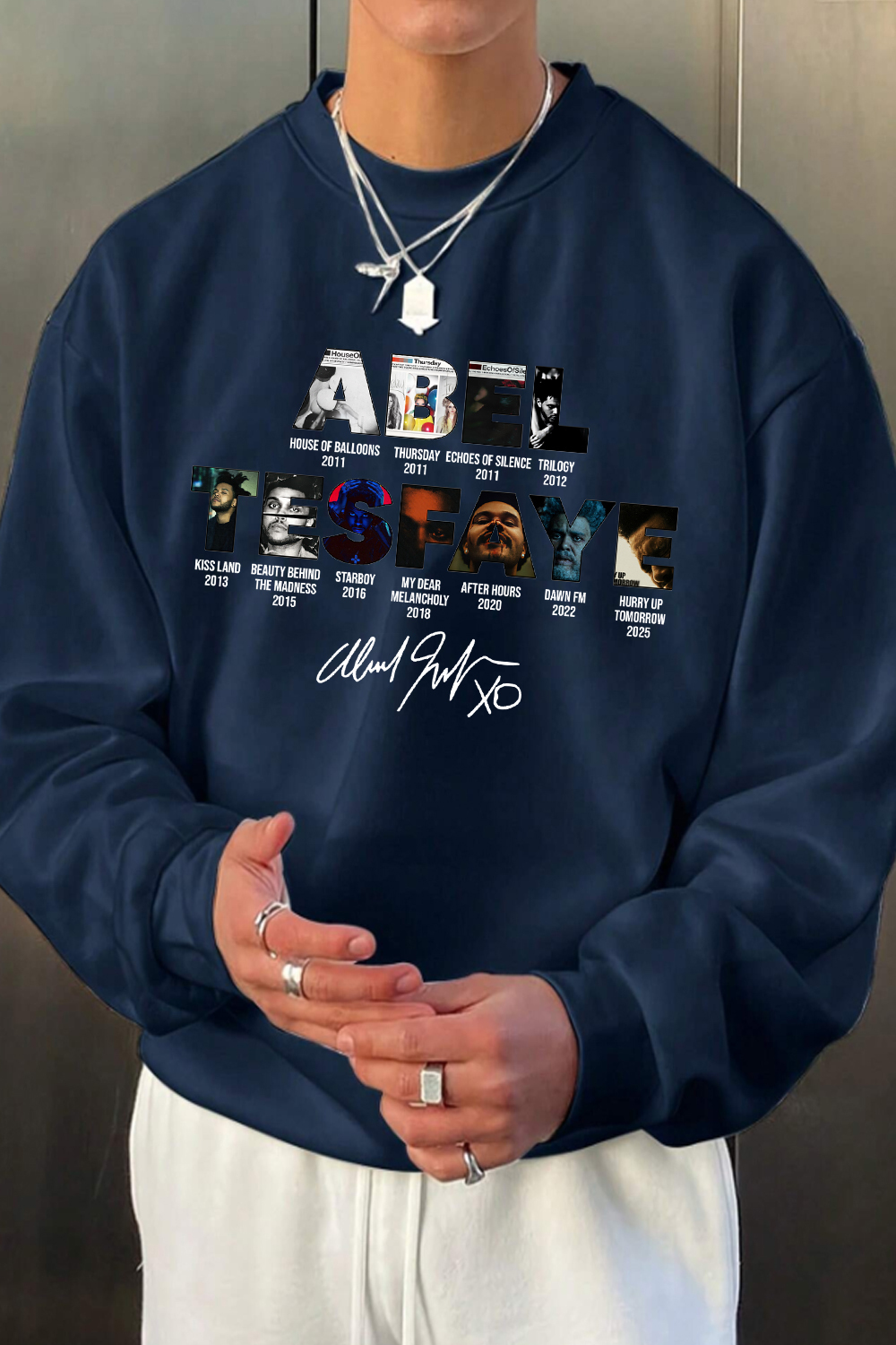 abeltesfaye Theweeknd Men Sweatshirt