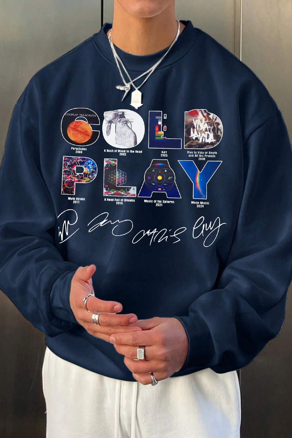 Coldplay sweatshirt For men