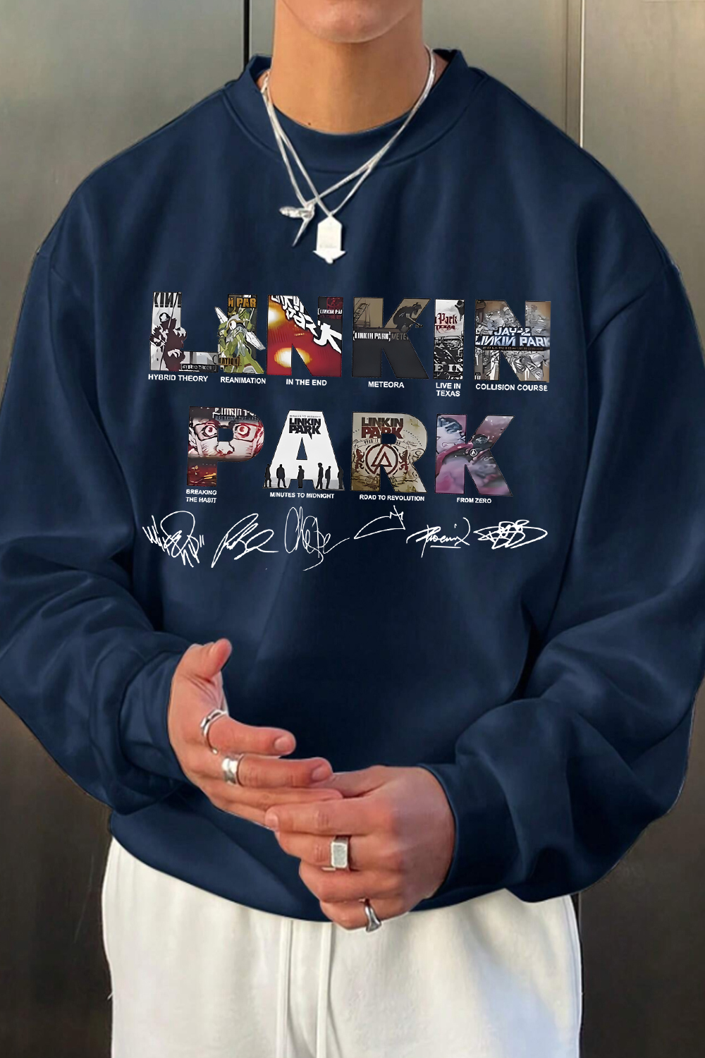 linkin Album Sweatshirt For Men